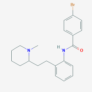 4-Bromo-2'-[2-(1-methyl-2-piperidyl)ethyl]benzanilide