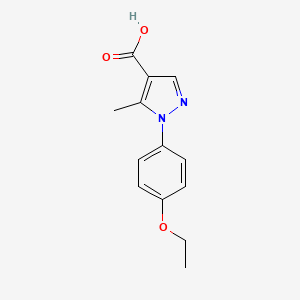 1-(4-Ethoxyphenyl)-5-methyl-1H-pyrazole-4-carboxylic acid