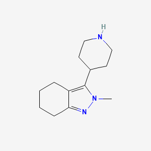 4-(2-Methyl-4,5,6,7-tetrahydro-(2H)-indazol-3-yl)piperidine
