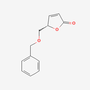 2(5H)-Furanone, 5-[(phenylmethoxy)methyl]-, (5S)-