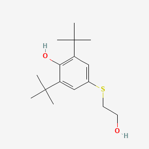 2,6-Di-tert-butyl-4-[(2-hydroxyethyl)sulfanyl]phenol