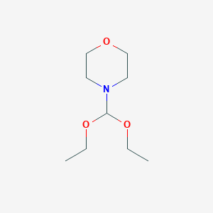 molecular formula C9H19NO3 B8590183 4-(Diethoxymethyl)morpholine CAS No. 35534-35-1