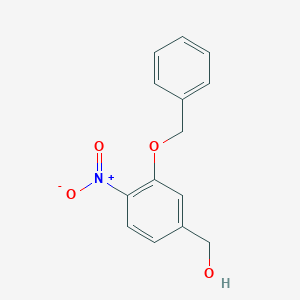 3-Benzyloxy-4-nitro-benzyl alcohol