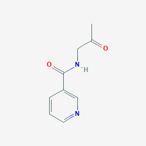 molecular formula C9H10N2O2 B8590299 N-Acetylmethyl-nicotinamide 