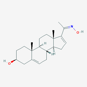 molecular formula C21H31NO2 B085903 (3beta,20Z)-20-(Hydroxyimino)pregna-5,16-dien-3-ol CAS No. 1045-71-2