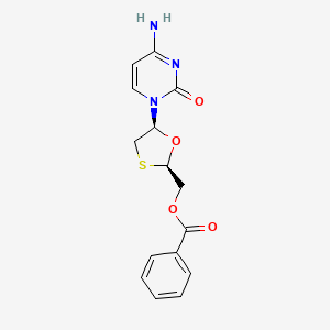 molecular formula C15H15N3O4S B8590450 O-Benzoyllamivudine 