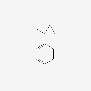 molecular formula C10H12 B8590593 1-Phenyl-1-methylcyclopropane CAS No. 2214-14-4
