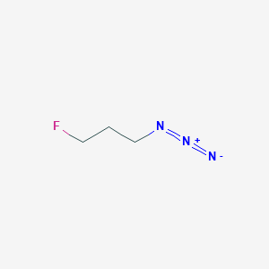 molecular formula C3H6FN3 B8590644 1-Azido-3-fluoropropane 