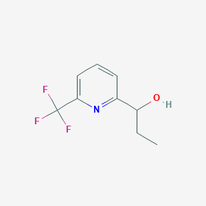 1-(6-(Trifluoromethyl)pyridin-2-yl)propan-1-ol