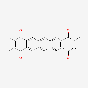2,3,9,10-Tetramethylpentacene-1,4,8,11-tetrone