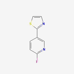 2-(6-Fluoropyridin-3-yl)thiazole