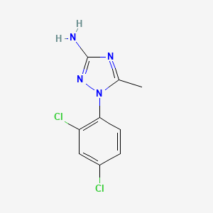 1-(2,4-dichloro-phenyl)-5-methyl-1H-[1,2,4]triazol-3-ylamine