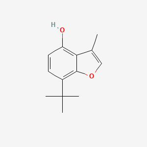 3-Methyl-4-hydroxy-7-tert-butylbenzofuran