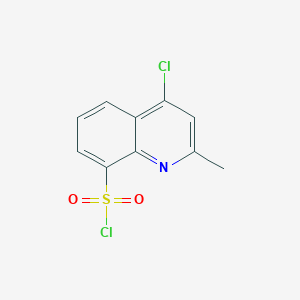 4-Chloro-2-methylquinoline-8-sulfonyl chloride
