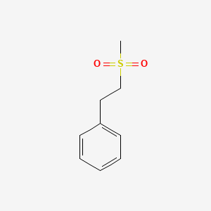 molecular formula C9H12O2S B8591457 (2-(Methylsulfonyl)ethyl)benzene 