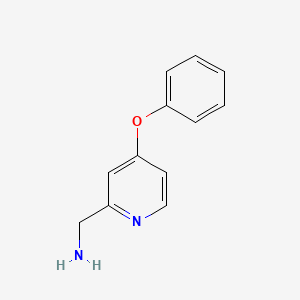 4-Phenoxy-2-pyridinemethanamine