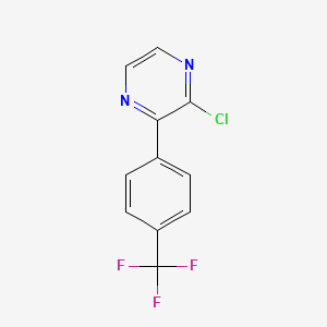 2-Chloro-3-(4-trifluoromethylphenyl)-pyrazine