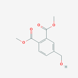 molecular formula C11H12O5 B8591790 Dimethyl 4-hydroxymethylphthalate CAS No. 170433-63-3