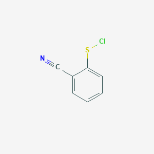 molecular formula C7H4ClNS B8591861 2-Cyanobenzenesulfenyl chloride CAS No. 184169-43-5