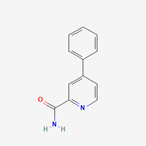 molecular formula C12H10N2O B8592134 4-Phenylpicolinamide 
