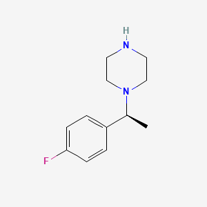 (S)-1-(1-(4-fluorophenyl)ethyl)piperazine
