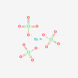 molecular formula Cl3H2O13Yb B085922 Ytterbium(3+) perchlorate CAS No. 13498-08-3