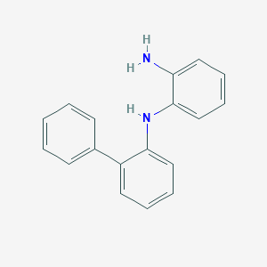 molecular formula C18H16N2 B8592450 N~1~-([1,1'-Biphenyl]-2-yl)benzene-1,2-diamine CAS No. 101908-73-0