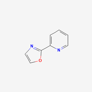 molecular formula C8H6N2O B8592805 2-(Pyridin-2-yl)oxazole 