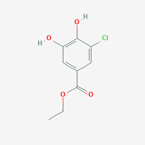 Ethyl 3-chloro-4,5-dihydroxybenzoate
