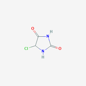 molecular formula C3H3ClN2O2 B8593099 5-Chlorohydantoin 