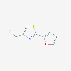 4-(Chloromethyl)-2-(2-furyl)-1,3-thiazole