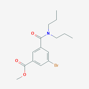 Methyl 3-bromo-5-(dipropylcarbamoyl)benzoate
