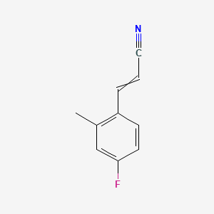 3-(4-Fluoro-2-methylphenyl)-acrylonitrile