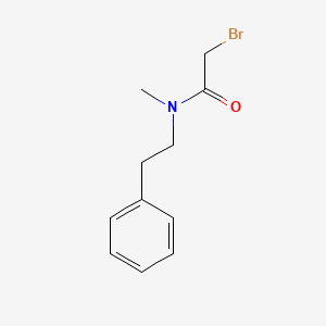 2-Bromo-N-methyl-N-phenethylacetamide