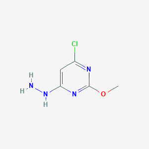 (6-Chloro-2-methoxy-pyrimidin-4-yl)hydrazine