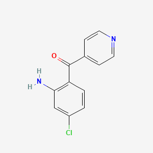 (2-Amino-4-chloro-phenyl)-pyridin-4-yl-methanone