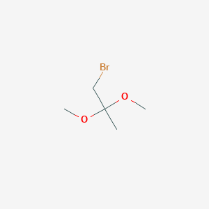 molecular formula C5H11BrO2 B085933 1-Bromo-2,2-dimethoxypropane CAS No. 126-38-5