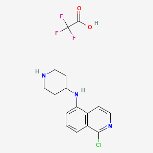4-(1-Chloro-5-isoquinolyl)aminopiperidine trifluoroacetate