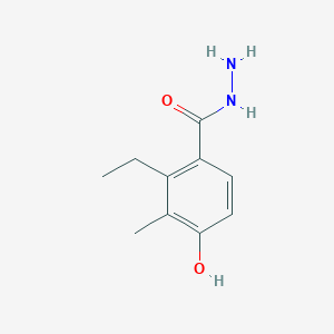 2-Ethyl-4-hydroxy-3-methylbenzohydrazide