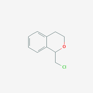 1-(chloromethyl)-3,4-dihydro-1H-2-benzopyran