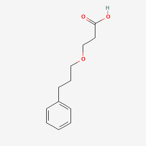 3-(3-Phenylpropoxy)propanoic acid