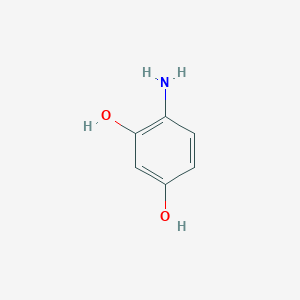 molecular formula C6H7NO2 B085934 4-Aminobenzene-1,3-diol CAS No. 13066-95-0