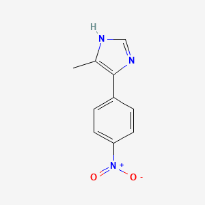 5-Methyl-4-(4-nitro-phenyl)-imidazole