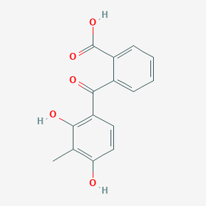 2-(2,4-Dihydroxy-3-methylbenzoyl)benzoic acid
