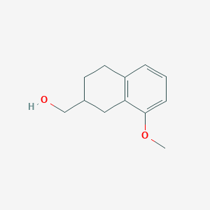 1-(8-Methoxy-1,2,3,4-tetrahydronaphth-2-yl)methanol