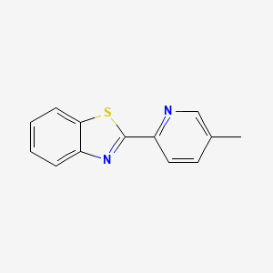 2-(5-Methylpyridin-2-yl)-1,3-benzothiazole