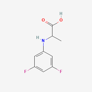 N-(3,5-difluorophenyl)-D,L-alanine