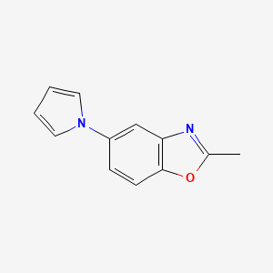 5-(Pyrrol-1-yl)-2-methylbenzoxazole