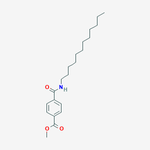 molecular formula C21H33NO3 B8593949 Methyl 4-(dodecylcarbamoyl)benzoate CAS No. 89684-80-0