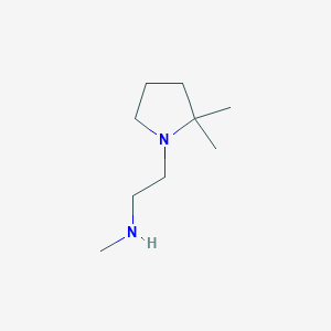 2-(2,2-dimethylpyrrolidin-1-yl)-N-methylethanamine